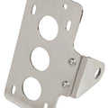 V-Factor 13130 Chrome License Plate Bracket Side Mount for Harley Custom Softail