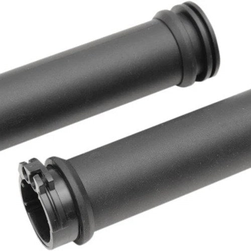 Drag Specialties 0630-0373 Rubber Hand Grips for 1" Harley Cable Op Throttle