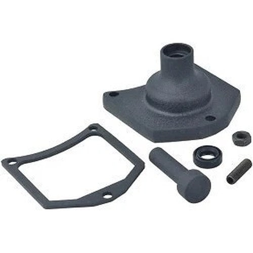 Drag Specialties 2110-0997 Black Wrinkle Solenoid End Cover/Starter Button