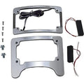Custom Dynamics TS-ELIM-06HW-C Chrome Turn Signal Eliminator w/Illuminated Plate