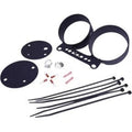 Drag Specialties 2210-0545 Wrinkle Black Dual Gauge Bracket