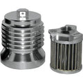 PC Racing Stainless Reusable Spin-On Oil Filter for Harley Twin Cam & Sportster