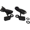 Drag Specialties 2040-2131 Black Smoke LED Handlebar Marker Lights