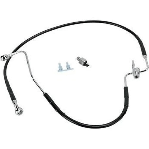 Drag Specialties 1741-2945 Rear Stainless Steel Brake Line Kit