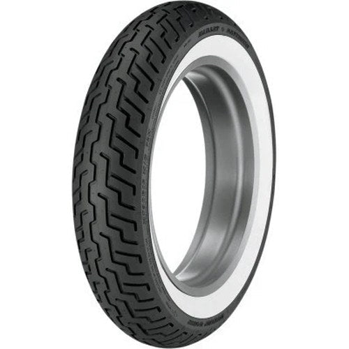 Dunlop D402 V-Twin Street Front Wide Whitewall Motorcycle Tire MT90-16 72H