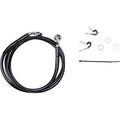 Drag Specialties 1741-2535 +6" Extended Length Black Vinyl Brake Line Kit