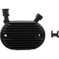 Drag Specialties 2112-1028 Black Voltage Regulator for 08-10 Fxst Flst & Rocker