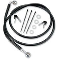 Drag Specialties 1741-2581 Extended Length +2" Black Vinyl Brake Line Kit