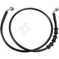 Drag Specialties 1741-2849 Extended Length Black Vinyl Brake Line Kit +6"