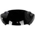 Klock Werks 9" Black Sport Flare Windshield for Harley Fltr Road Glide 15-24