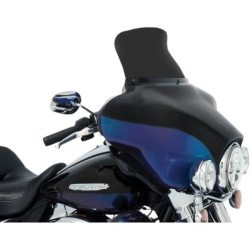 Memphis Shades 9" Dark Smoke Spoiler Windshield Harley Touring FLHT/FLHX 96-13