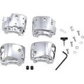 Kuryakyn 7808 Chrome Switch Housings for 96-11 Dyna Softail & 96-03 Sportster
