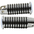 V-Twin 27-1220 Chrome O-Ring Footpegs - Harley Large Female Mount