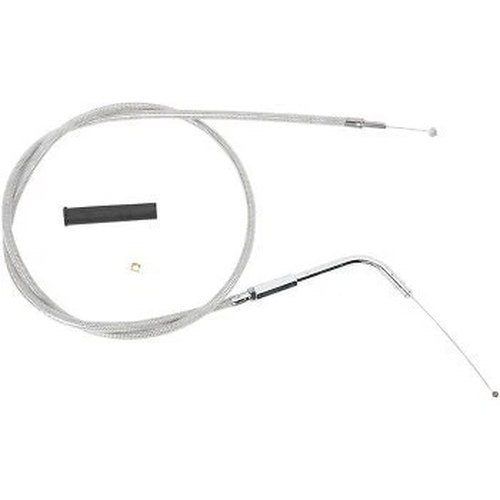 Drag Specialties 0651-0111 43-1/2" Stainless Braided Idle Cable