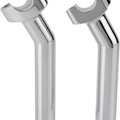 Drag Specialties 0602-0411 Chrome 6.5" Pullback Handlebar Risers for Harley