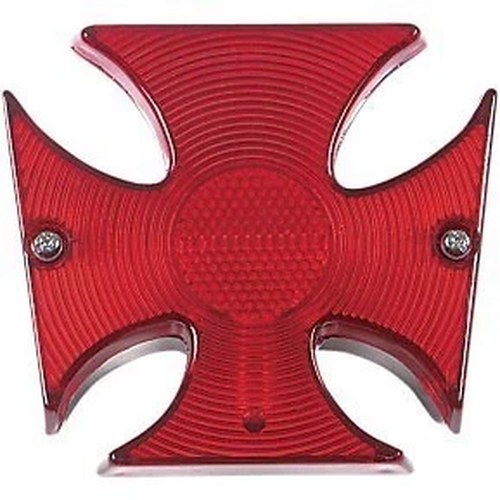 Drag Specialties DS-272375 Red Maltese Taillight for Custom Use