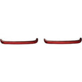 Custom Dynamics Red Non-Sequential Low-Profile Bagz LED Lights 97-13 FLHT/FLHR