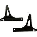 Drag Specialties 1504-0121 Sissy Bar Side Plates- Black