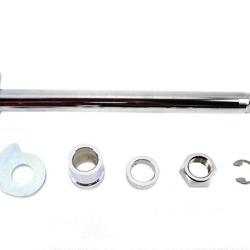 V-Twin 44-0241 Chrome Rear Axle Kit for Touring 02-07