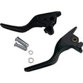 Drag Specialties 0610-2324 Black Short Lever Set for 18-24 Softail