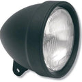 Matte Black 5-3/4" Headlight Bottom Mount H-4 Halogen