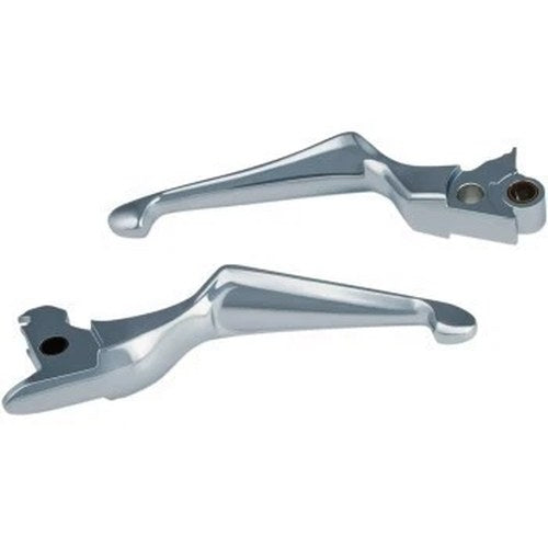 Kuryakyn 1723 Chrome Boss Blades Brake & Clutch Lever Set