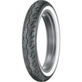 Dunlop D401 V-Twin Street Front Motorcycle Www Wide Whitewall Tire 100/90-19 57H
