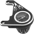 Arlen Ness 15-668 Black Deep Cut Oil Pressure Gauge Kit for 99-17 Twin Cam
