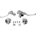Drag Specialties 0610-0533 Chrome Handlebar Control Kit 9/16" Bore Single Disc