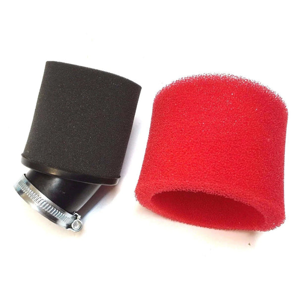 Performance Air Filter Scooter Moped GY6 50CC Black Red