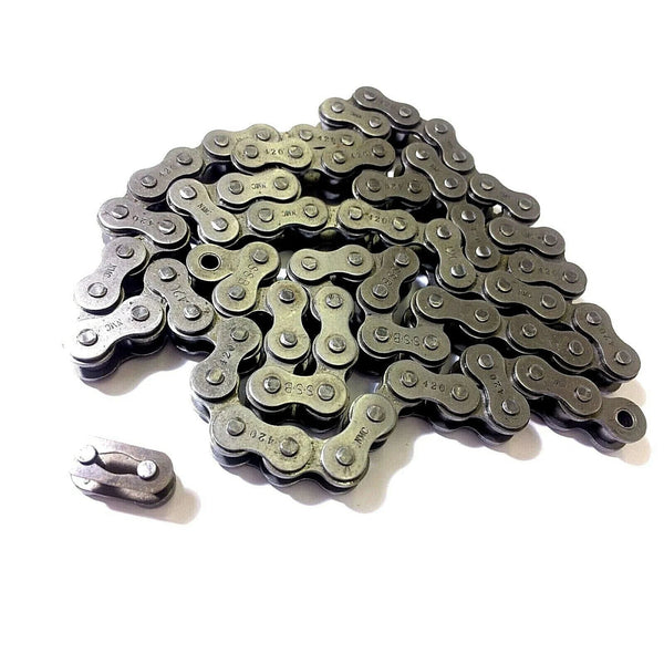 2002 -2006 Yamaha PW80 Dirt Bike #420 Chain 84 Link With 2 Master Links