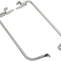 Drag Specialties 3501-1041 Chrome Saddlebag Supports for Touring 14-23