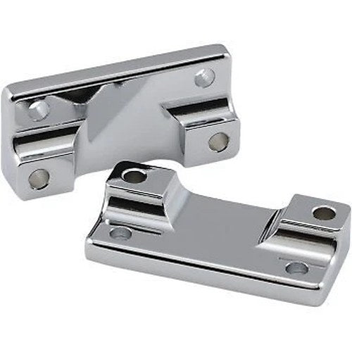 Drag Specialties DS-222128 Chrome Fender-to-Fork Adapter for 80-13 Touring