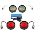 Custom Dynamics PB-SS-BB-B Black ProBeam Bullet Bezel Turn Signal Insert Kit