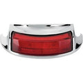 Drag Specialties 2040-0583 Chrome Red LED Rear Fender Tip Lens Light for 09-16