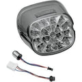 Drag Specialties 2010-0744 Smoke Web LED Taillight with Top Tag Light