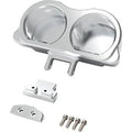 LA Choppers LA-7397-03R Raw Dual Gauge Mount for Performance Risers