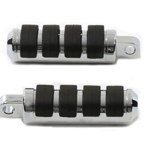 Anti-Vibe Iso Small Passenger / Driver Male Mount Foot Pegs for Harley