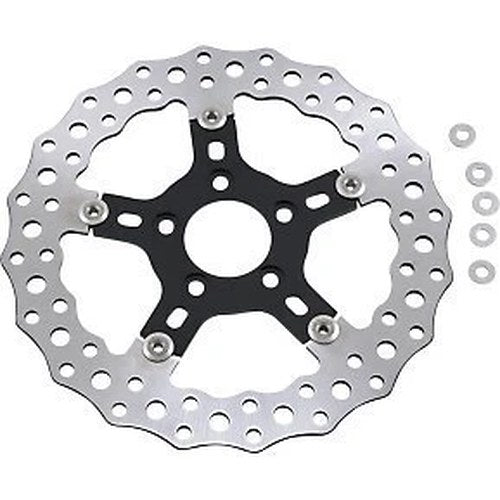 Arlen Ness Jagged Floating Brake Rotor Front/Rear for Harley (Check Description)