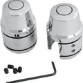 Drag Specialties Chrome Shock Top Stud Covers f Harley Davidson Sportster 86-20