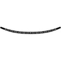Memphis Shades HD MEB0944 Black Chain Stainless Steel Windshield Trim