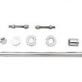 V-Twin 44-0547 Chrome Rear Axle Kit for Fxst 86-92