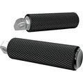 Arlen Ness 07-925 Black Knurled Male Mount Foot Peg for Harley Davidson