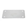 V-Twin 42-1532 Chrome License Plate Holder for 4" x 7"