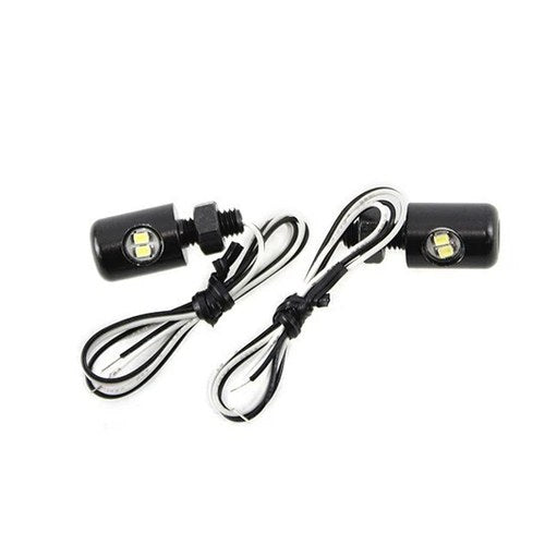 V-Twin 33-1686 Black Hagler License Plate Bolt Set with LED
