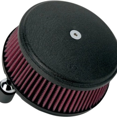 Arlen Ness Black Big Sucker Stage I Air Filter Kit with Cover f Harley Sportster