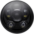 Custom Dynamics CD-575-B Black 5.75" LED Headlamp for Harley
