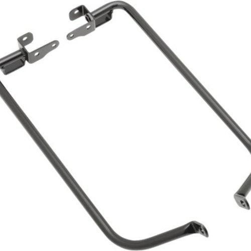 Black Saddlebag Supports Harley Road Glide Street Glide FLHX/FLHXS/FLTRX 14-23