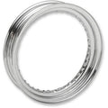 Drag Specialties 0210-0323 16" x 3" Chrome Steel 40 Spoke Srv Rim