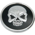 Drag Specialties 0703-0525 Skull Gas Cap Left Hand Non-Vented Screw-In